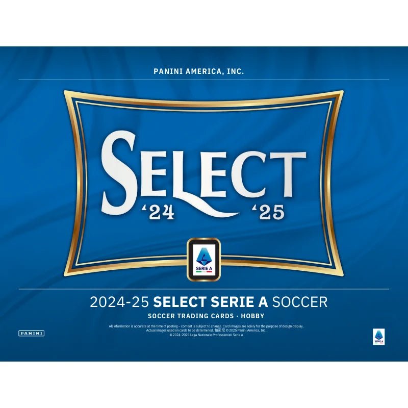 2024/25 Panini Select Serie A Soccer Hobby 12 Box Case - Menjong