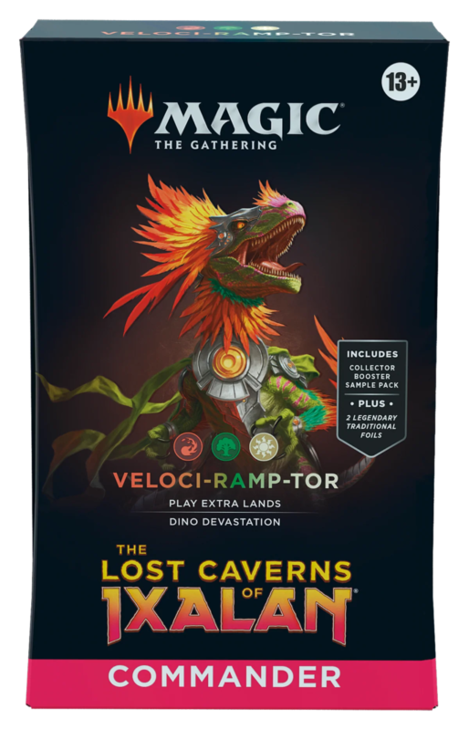 Lost Caverns of Ixalan Veloci-Ramp-Tor Commander Deck - Menjong