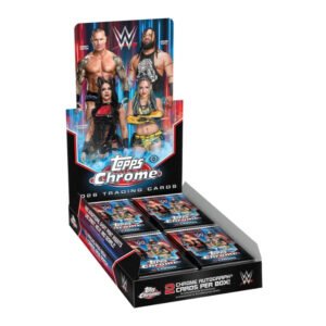 2026 Topps Chrome WWE Wrestling Hobby 12 Box Case - Menjong