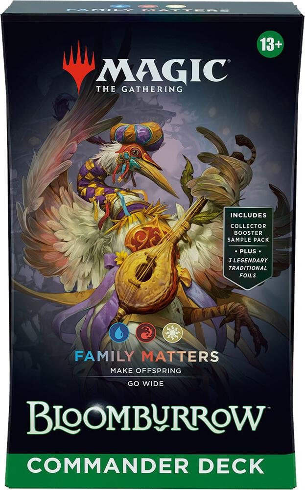 b749237897a406618b93518e864028e1 Bloomburrow Family Matters Commander Deck - Menjong