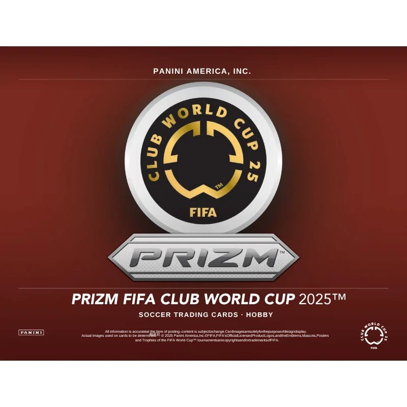 2025 Panini Prizm FIFA Club World Cup Soccer Hobby Box - Menjong