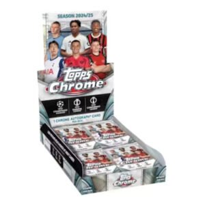 2024/25 Topps Chrome UEFA Club Competitions Hobby Box - Menjong