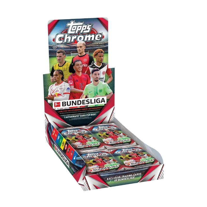 2024/25 Topps Chrome Bundesliga Soccer Hobby Box - Menjong
