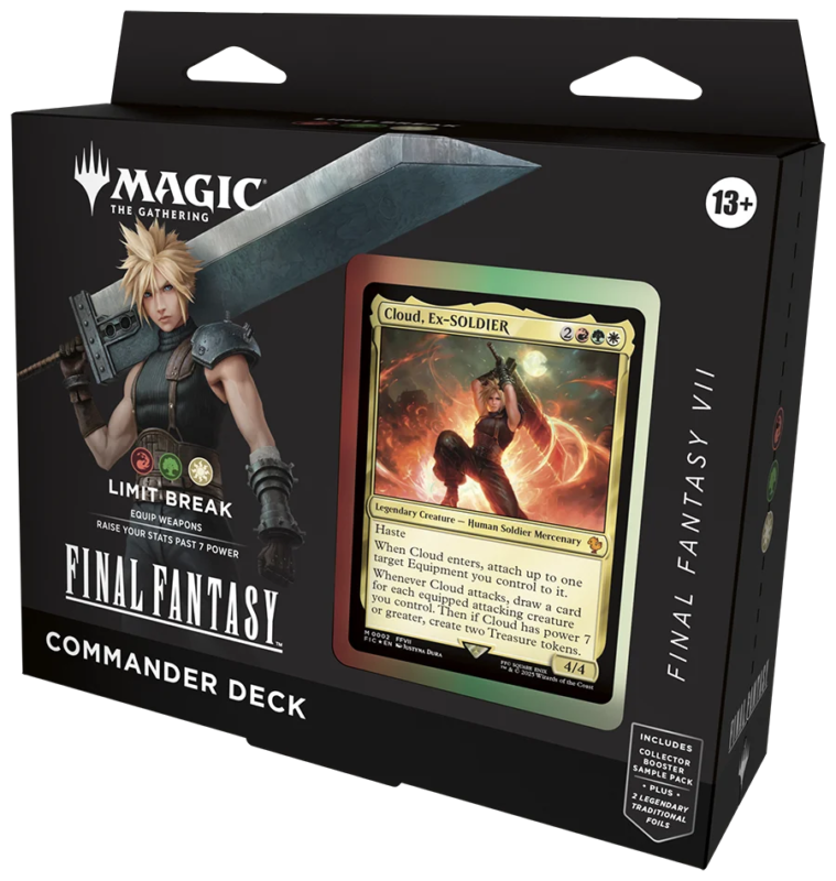 Final Fantasy VII Limit Break Commander Deck - Menjong
